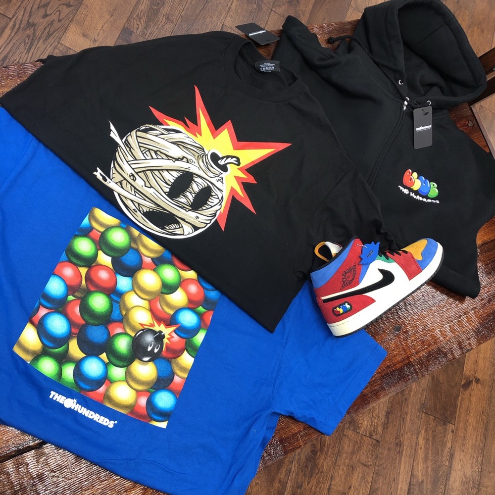 The Hundreds & Blue the Great Merch